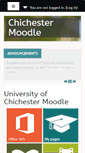 Mobile Screenshot of moodle.chi.ac.uk