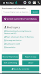 Mobile Screenshot of help.chi.ac.uk